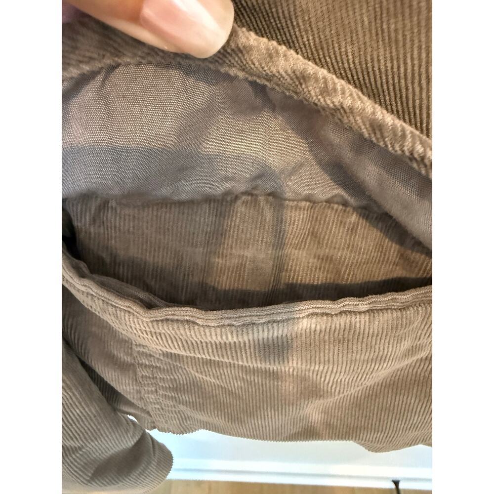 Zara Corduroy Jacket Mocha Brown XL - Picture 3 of 9